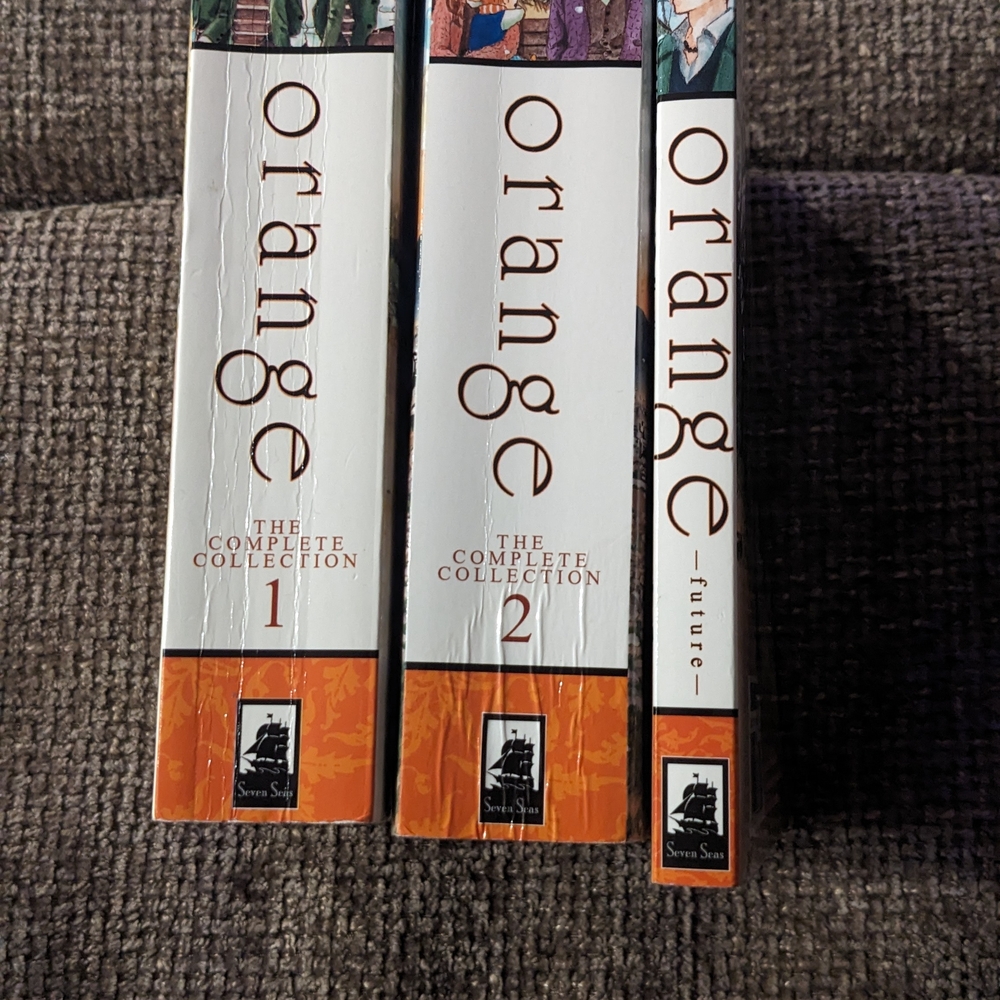 Orange Manga Complete Collection Volumes 1-3